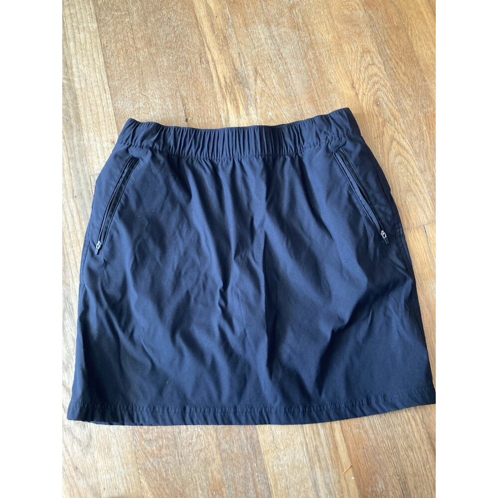 Eddie Bauer Skort Black Women’s 10 Hiking Exercise Active